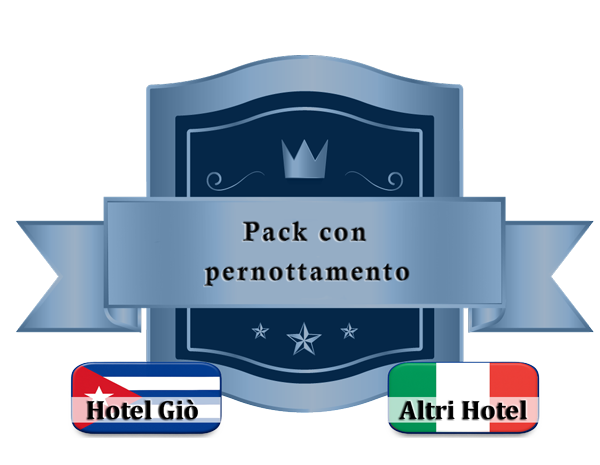 Pack con pernottamento